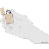 Зажигалка Zippo Slim Flat Sand 49528