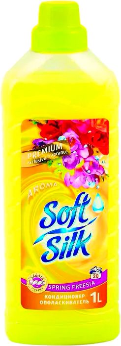 

Кондиционер для белья Soft Silk Premium Spring freesia 1 л