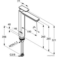 Смеситель Kludi E2 492980575