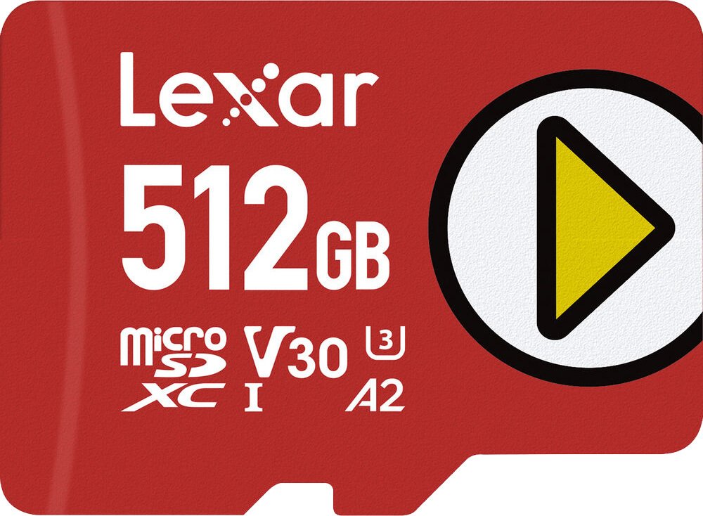 

Карта памяти Lexar Play microSDXC LMSPLAY512G-BNNNG 512GB