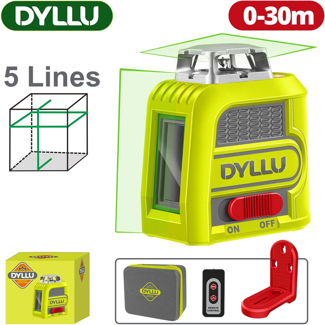 

Лазерный нивелир Dyllu DTLE2M05