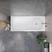 Ванна Lauter Sophia 160х70 21205160 (с каркасом, черным подголовником)