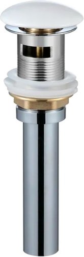 Донный клапан WeltWasser PP GL-WT (белый глянец)