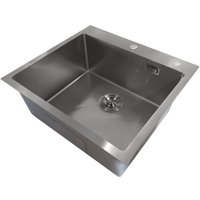 Кухонная мойка Stellar Decor S5050GE-D (серый)