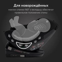 Детское автокресло Happy Baby Reex isofix (black)