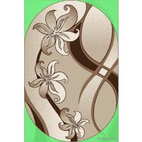 Ковер для жилой комнаты Витебские ковры f1673z7xo 200x400 (коричневый)