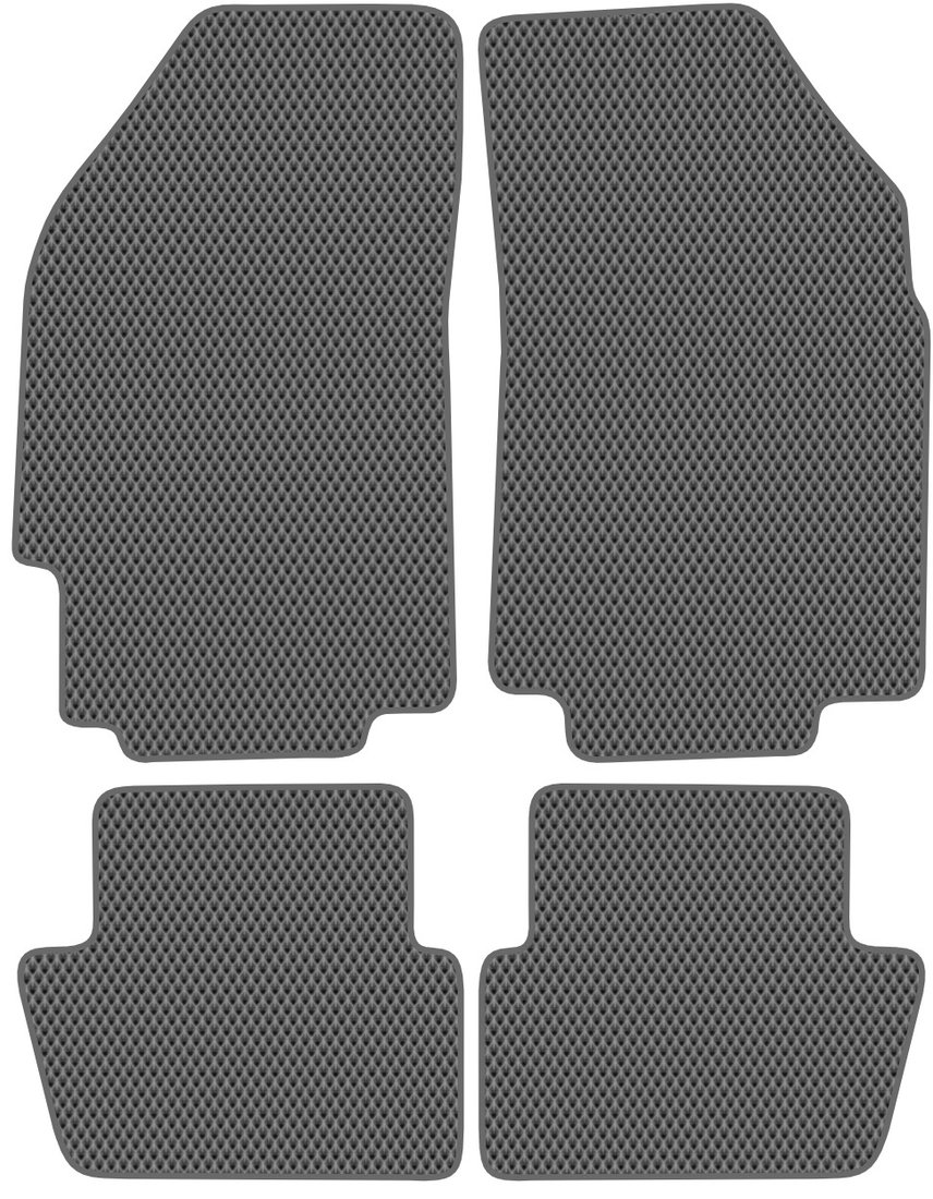 

Комплект ковриков для авто Alicosta Chevrolet Spark III (хэтчбек 5 дв / M300) 2010 - 2015 (серый, ромб)