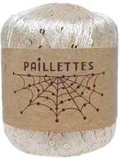 Paillettes 62 50 г 275 м (кремовый, 4 мотка)