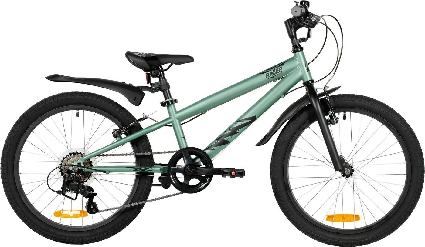 Детский велосипед Novatrack Racer 20 20SH6V.RACER.GN6 (зеленый)