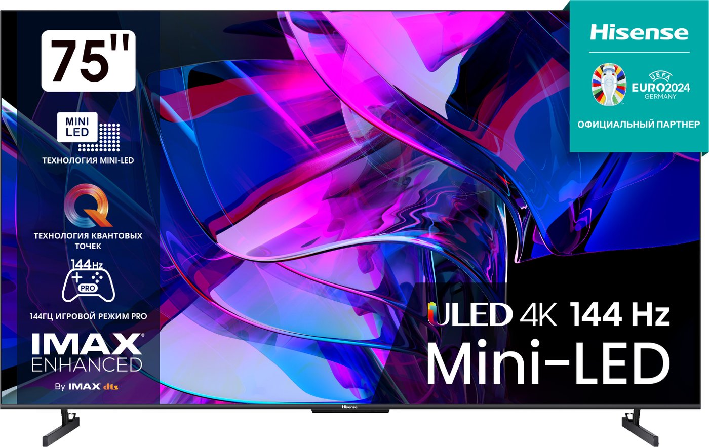 

MiniLED телевизор Hisense 75U7KQ