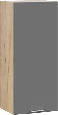 

Шкаф навесной Трия Габриэлла 1ВВ4 с одной дверью (дуб крафт золотой/титан)