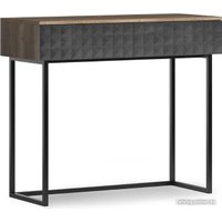 Консольный стол Shtabe Simple 7011 эко (графит/дуб веллингтон/черный)