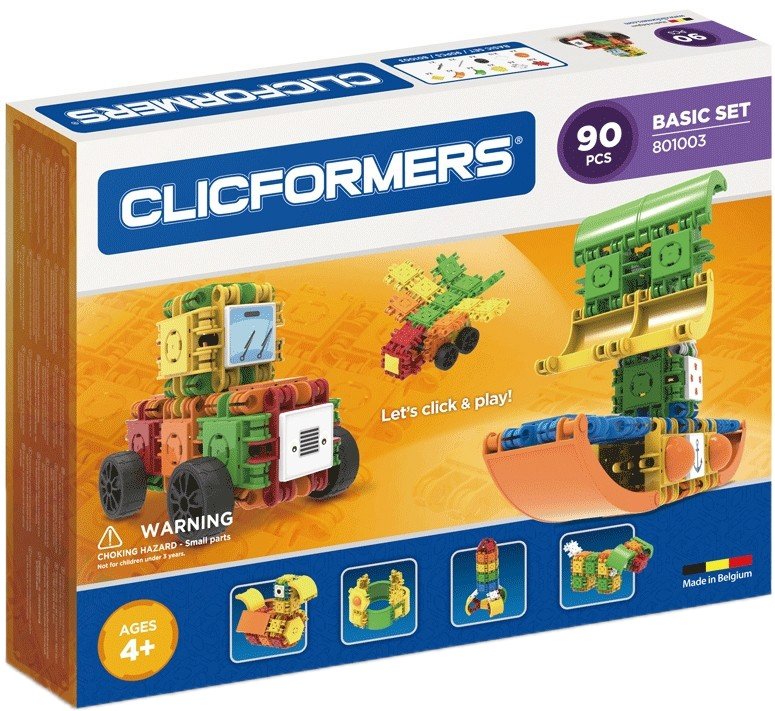 

Конструктор Clicformers Базовый набор 90 801003