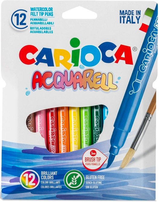

Фломастеры Carioca Acquarell 42747 (12 цв)