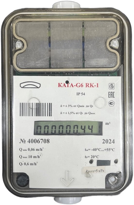 Счетчик газа БелОМО КАТА - G6 RК-1