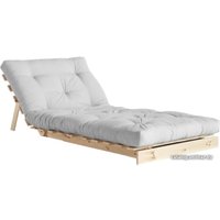 Кресло-кровать Krasawick Клевер 90 KW 1043 (светлое дерево/светло-серый)