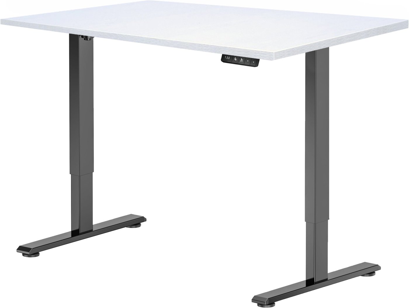 

Стол для работы стоя ErgoSmart Electric Desk Prime 1200х650х25 мм (Ясень Тронхейм/черный)