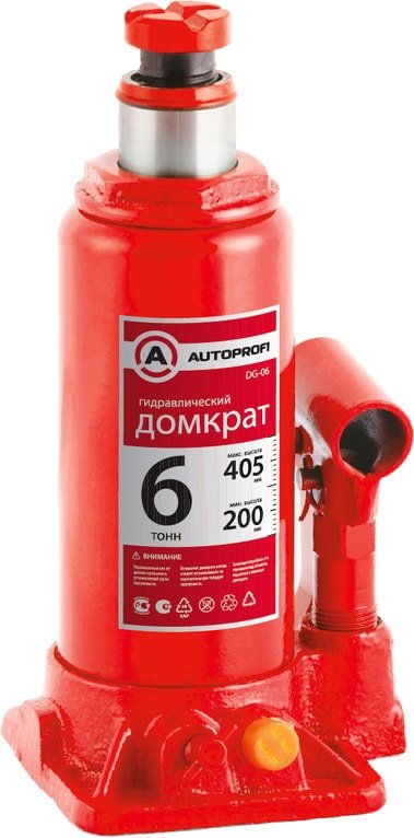 

Бутылочный домкрат Autoprofi DG-06 6т