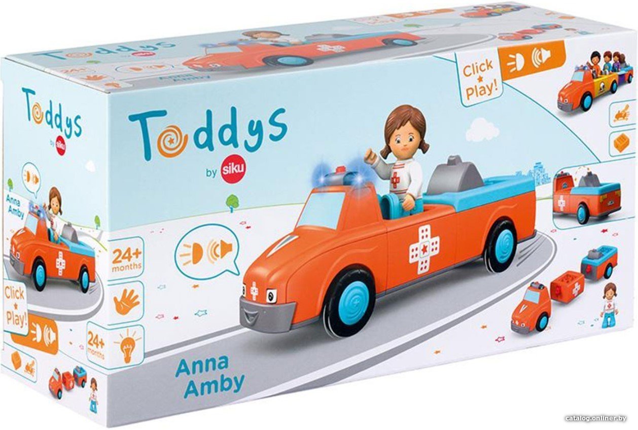 Конструктор/игрушка-конструктор Toddys Анна и Амби 0125