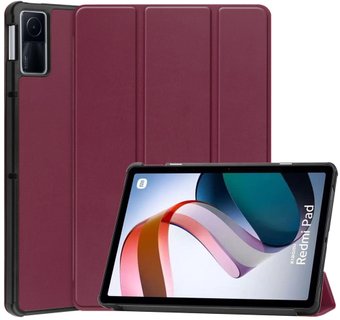 JFK Smart Case для Xiaomi Redmi Pad 10.6 (бордовый)