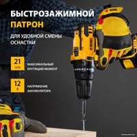 Дрель-шуруповерт Denzel CDL-12-01CB 26104 (с 1-им АКБ, без кейса)