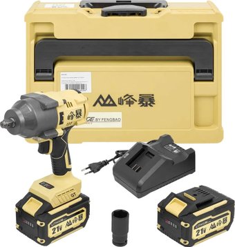 Гайковерт FORSAGE F-BLMI-258 (с 2-мя АКБ, кейс)