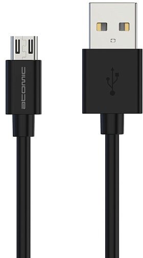 

Кабель Atomic HQ-base microUSB (черный)