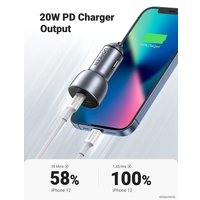 Автомобильное зарядное Ugreen CD213 60980