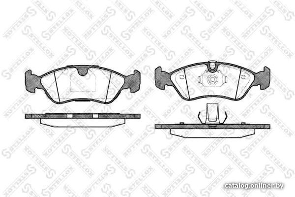Тормозные колодки Stellox 297050SX