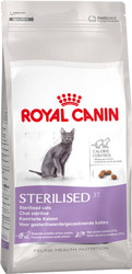 Royal Canin Sterilised 37 (для стерилизованных кошек в возрасте от 1 года до 7 лет) 4 кг