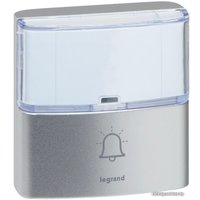 Беспроводной дверной звонок Legrand Премиум 94271 (алюминий)