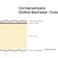 Матрас Stolline Фантазия-Соло 90x200 (1616330110956)