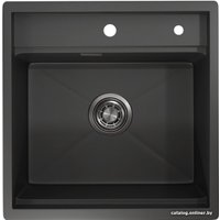 Кухонная мойка Granula KS-5051 (черный матовый)