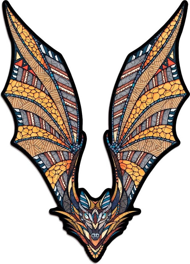 

Сборная модель Eco-Wood-Art «ЛЕТУЧАЯ МЫШЬ» S