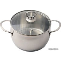 Кастрюля Кухар Магнолия Классика со стеклянной крышкой 2.5 л