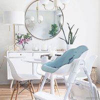 Высокий стульчик Oribel Cocoon (blue raspberry marshmallow)