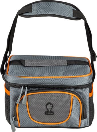 Термосумка Leonord ML15009 5л (серый/оранжевый)
