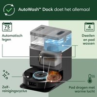 Робот-пылесос iRobot Roomba Plus 505 Combo Robot + AutoWash Dock (черный)
