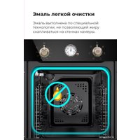 Электрический духовой шкаф MAUNFELD EOEF516RBG