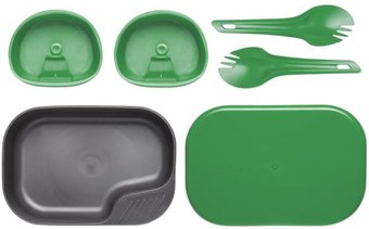 Набор посуды Wildo Camp-A-Box Light Green Bio 6201 (sugarcane)