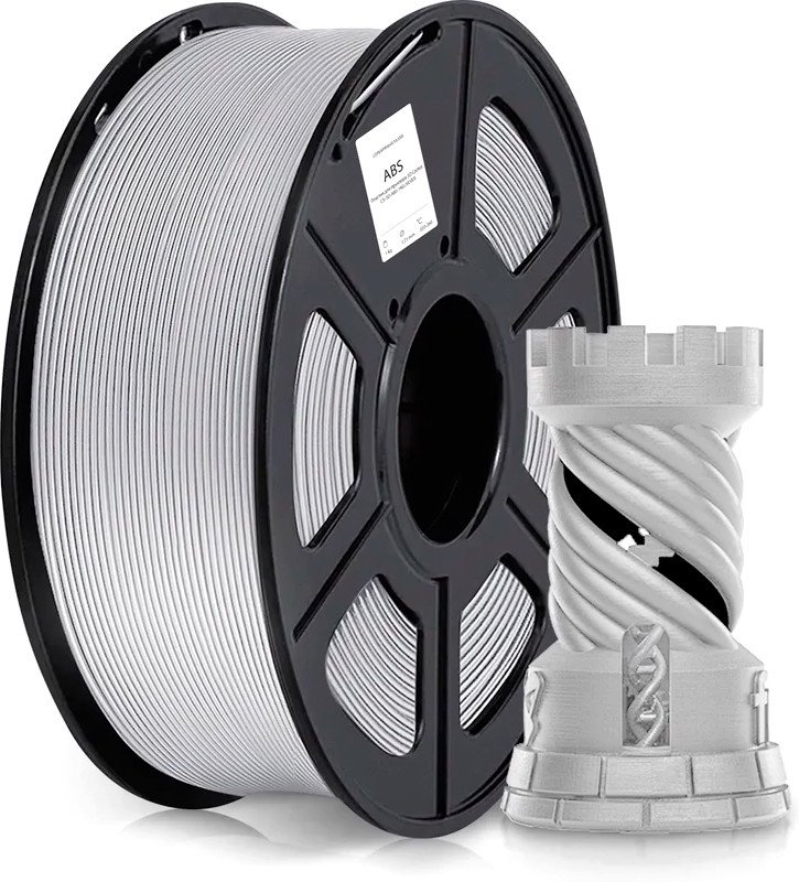 Филамент CACTUS CS-3D-ABS-1KG-SILVER ABS 1.75 мм 1 кг