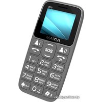 Кнопочный телефон Maxvi B110 (серый)