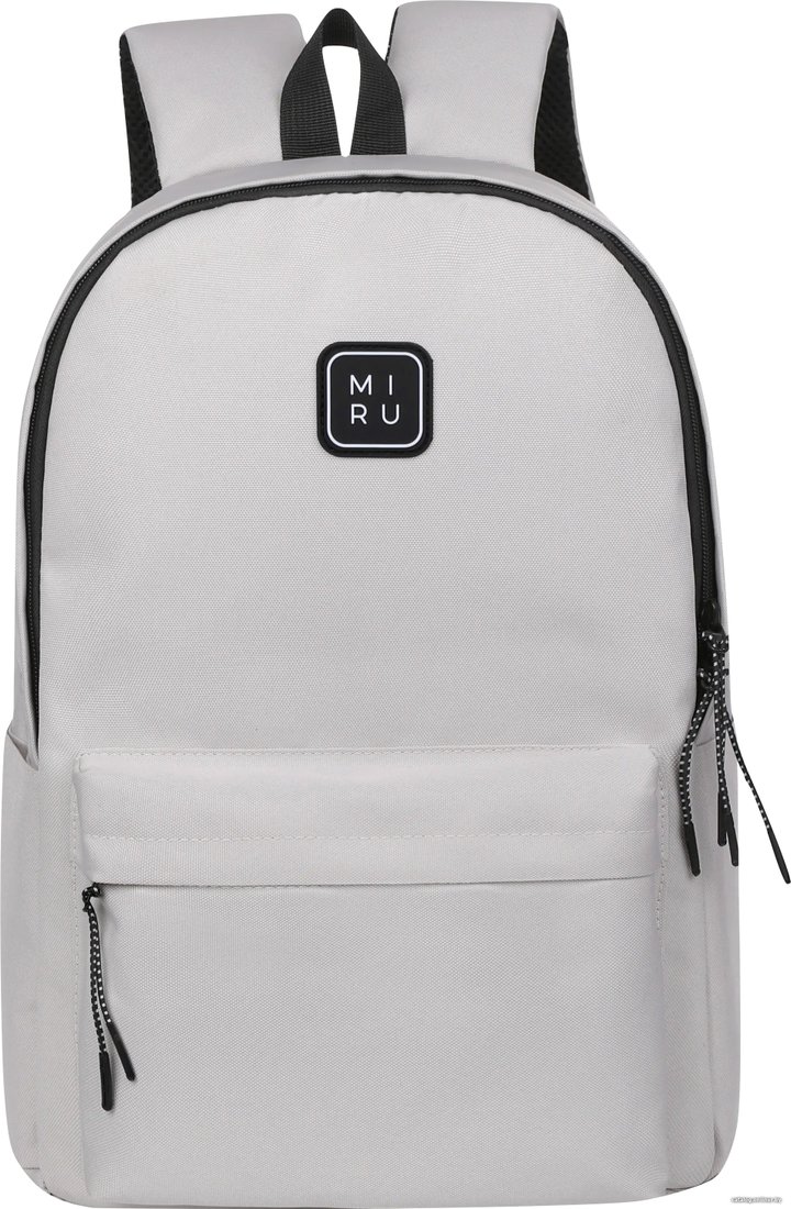 Городской рюкзак Miru City Backpack 15.6 (светло-серый)