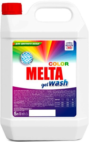 

Гель для стирки Melta Для цветного белья 5 л