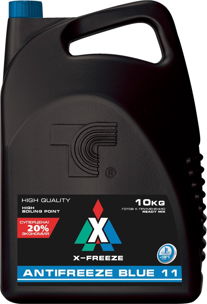 

Антифриз X-Freeze Blue 10кг