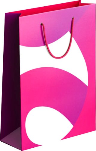 Пакет подарочный 21vek 220x320 (фиолетовый)
