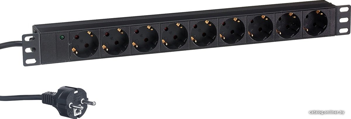 Блок розеток ExeGate ServerPro PDU-19H903 Al-9S-EU2CU