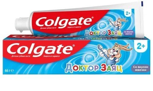

Зубная паста Colgate Доктор Заяц со вкусом жвачки (66 г)