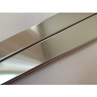 Декоративный бордюр Сити-Лад Плюс Paritel 12 Silver Mirror 500x12