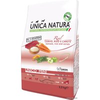 Сухой корм для собак Unica Natura Unico Mini с олениной, рисом и морковью 2.5 кг